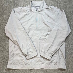Southern Tide Light Gray Windbreaker